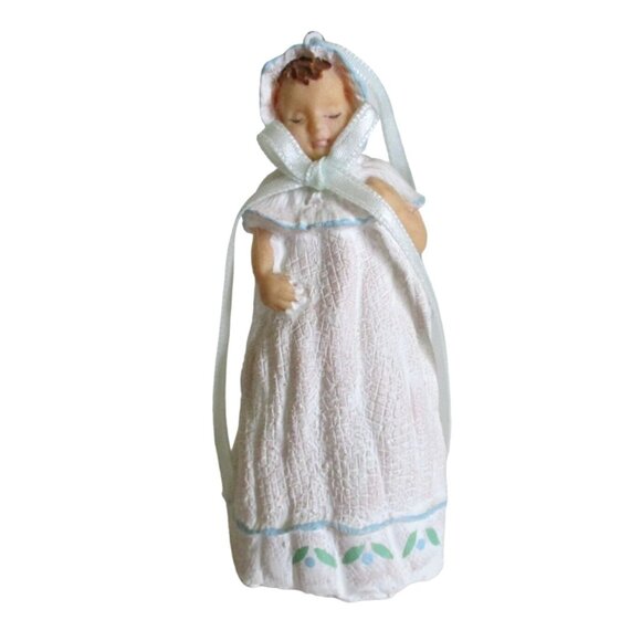 Baby Christmas Ornament Baby Gift - Victorian Style - Christmas Tree Decoration - Picture 1 of 7